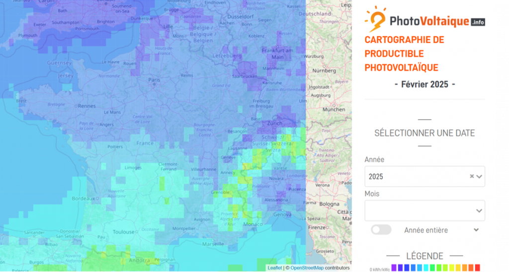 potentiel solaire​ de votre toiture